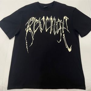 REVENGE BONES BLACK/CREAM Tee